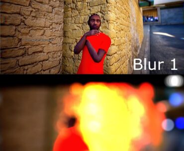 Upgrading my game's first blur version to blur version 2 for 'The Nightmare Chronicles - Horror in da Hood'. Pick the best one.