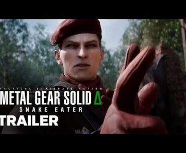 METAL GEAR SOLID Δ: SNAKE EATER Official Tokyo Game Show 2024 Trailer