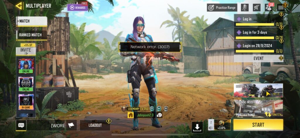 Every time I try to join any match it keeps saying this