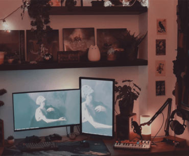 My comfy little corner.