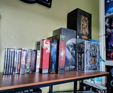 My Warhammer physical PC games seem a bit pointless now but they still look cool on the shelf