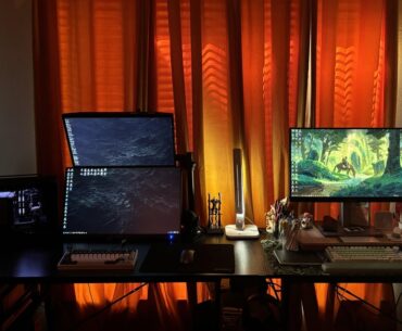 His & her battlestations