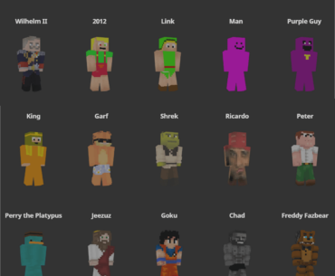 the joys of picking a minecraft skin