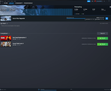Got New Internet To Download Gow Ragnarok
