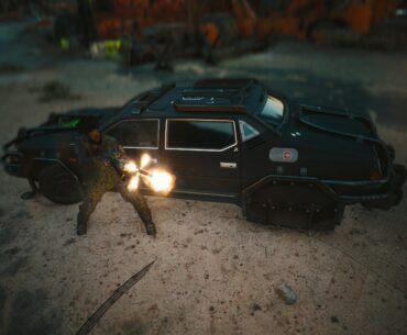Every time I run across a new version of a armored car, I can't help but wish that we'd gotten the ability to mod our vehicles.