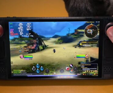 It's crazy to see that you can now play World of Warcraft in handheld.