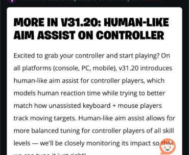 We need it as well, since there's no input based matchmaking
