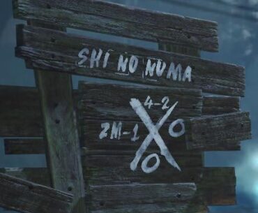 What does this sign in shi no numa mean??