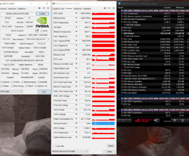 HWinfo64 GPU Telemetry while under load.