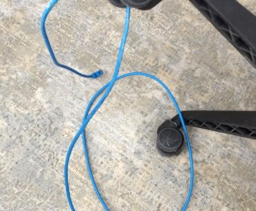 Just an ordinary day working in the IT department - I was called because the internet was down.