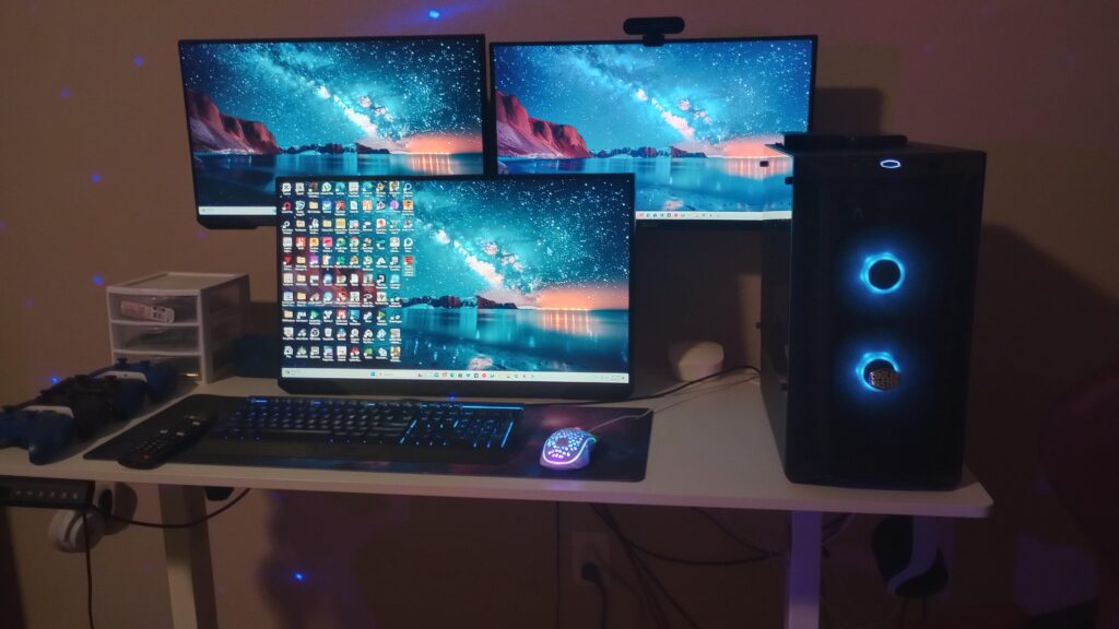 Setup is coming together