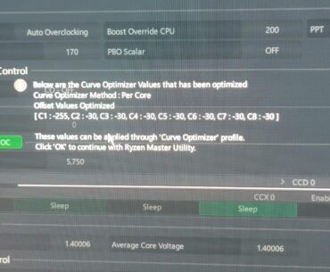 Decided to try out ryzen master's optimized per core settings for fun. After an hour of "optimizing", it gave me these numbers. Huh??