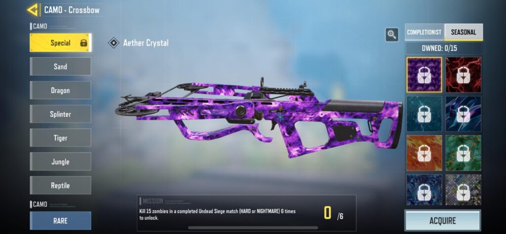 Does anyone know how to get 15 kills with the Crossbow?