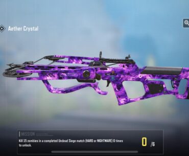 Does anyone know how to get 15 kills with the Crossbow?