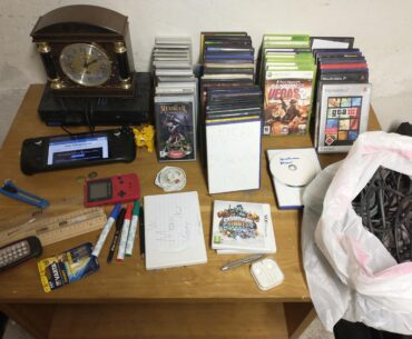 Rescued this haul of games and consoles from the compactir last minute...