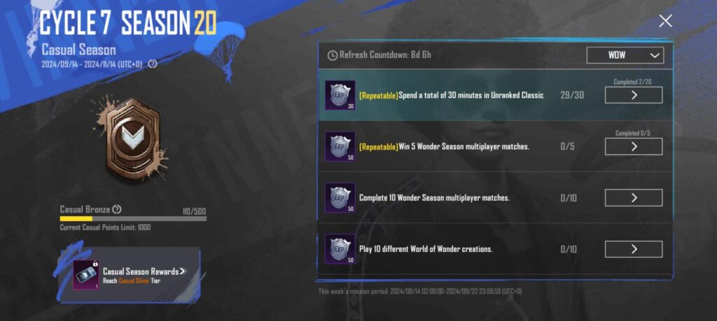 Please drop any wow maps y'all know that end in less than a minute, I wanna complete the play 10 different wow maps mission, but can only find time consuming maps.