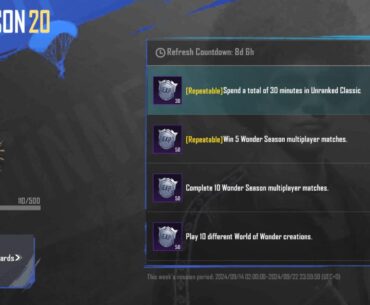 Please drop any wow maps y'all know that end in less than a minute, I wanna complete the play 10 different wow maps mission, but can only find time consuming maps.
