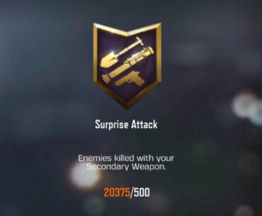 How many secondary weapon kills you got in CODM?
