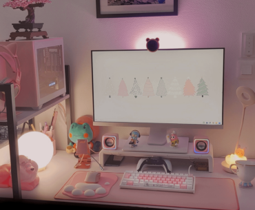 A little cluttered but I like it so far :)