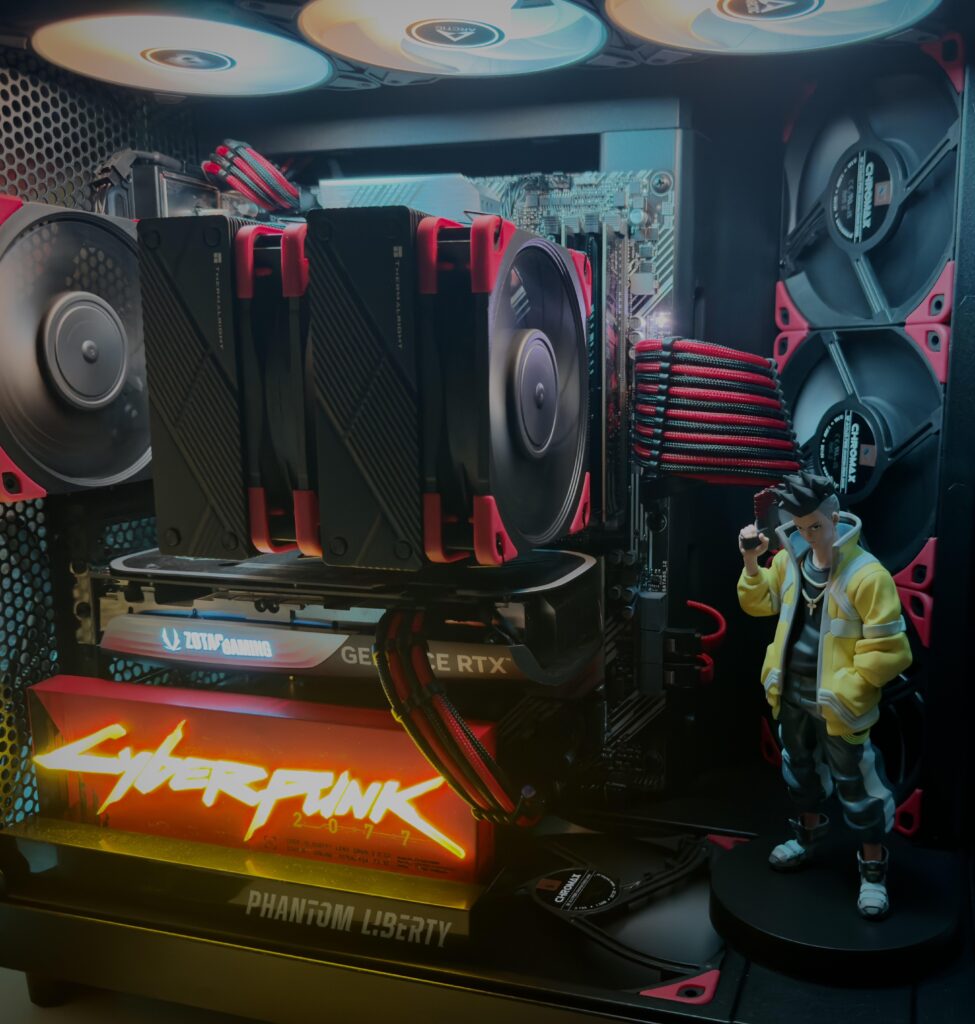 How do you like my Cyberpunk themed PC?