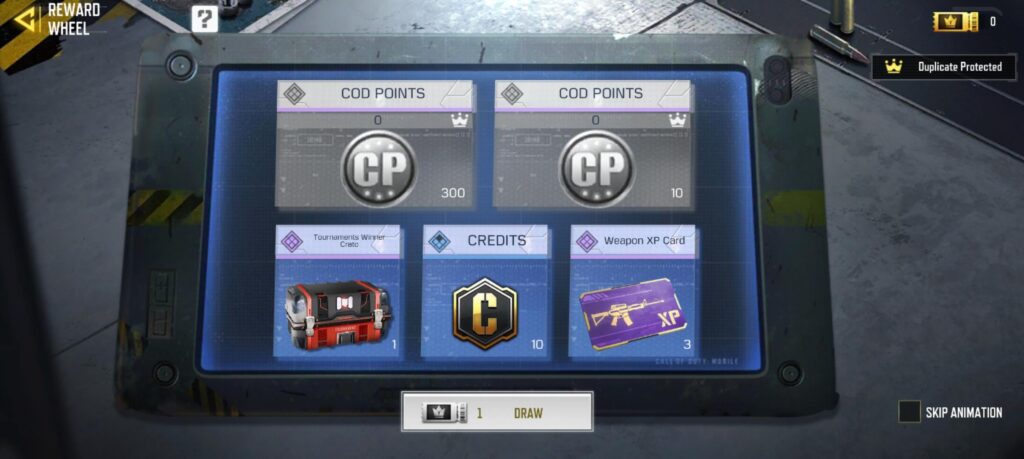 What's with the reward wheel CO not being restocked? Are they taking it away all together?