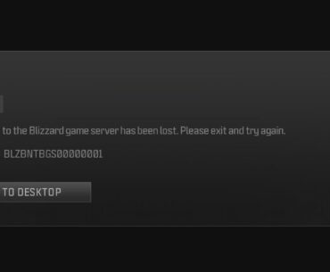 Connection to blizzard servers lost? How do i fix?