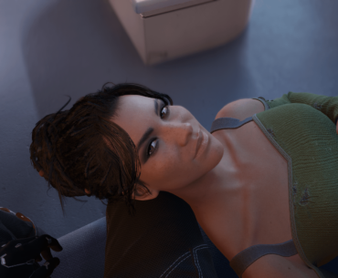 Find someone who looks at you the way Panam looks at V.