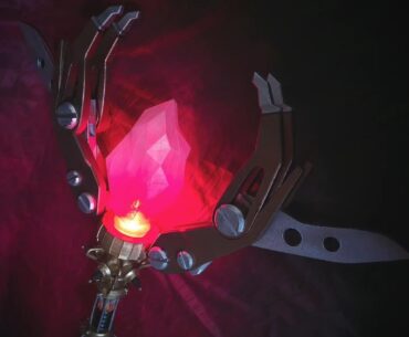 Thought you all may enjoy what my Dad and I have been working on, a fully finished LED FIRE STAFF