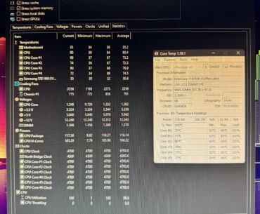 i7-8700k 4.7ghz overclock