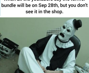I just want my clown :(