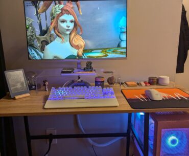 After using laptops for about 20 years it's been so much fun building a gamingPC and flushing out my setup this year!