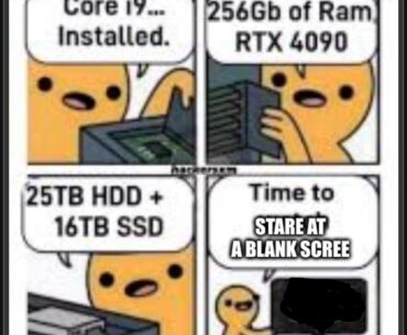 Here's an unfunny version of everyone's favourite meme:/