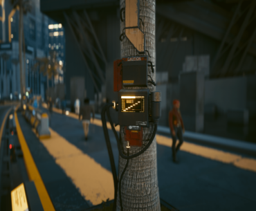 This has been bugging me for a while, what are these things that are attached to practically every palm tree in Night City?