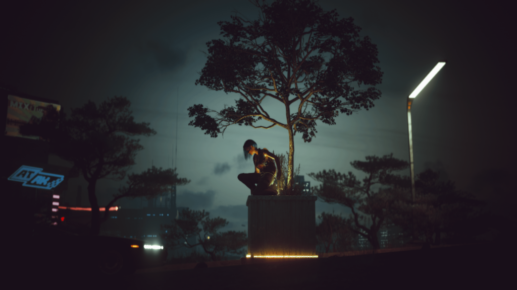Took this photo halfway through my playthrough, and I've never (and I mean NEVER) taken a photo on any photo mode in any game.