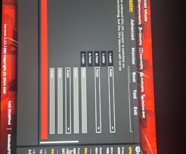 Can't adjust DRAM VDD Voltage asus rog b650ef