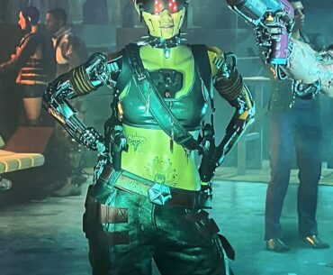 Who was this cuz I never saw her the whole time I was playing