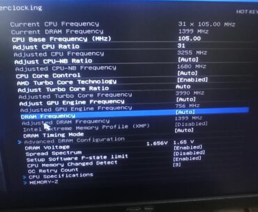 R9 290 not turning on cpu overclock
