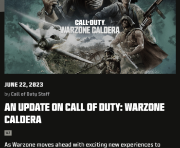 Today marks one year since Warzone Caldera was shut down, and the last iteration of Warzone 1 was ended forever.
