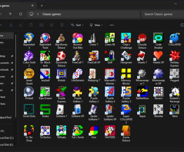 Who`s gaming journey started with a folder on the family pc like this