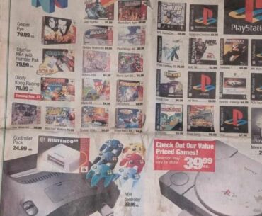 Found an old 97 flyers from a Canadian store