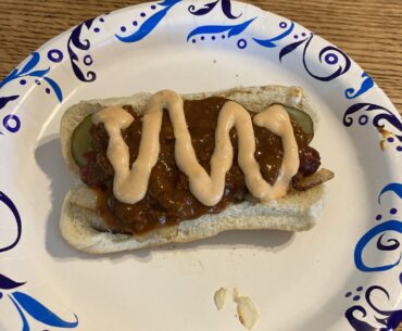 I made a Chilli Hawtdawg irl.