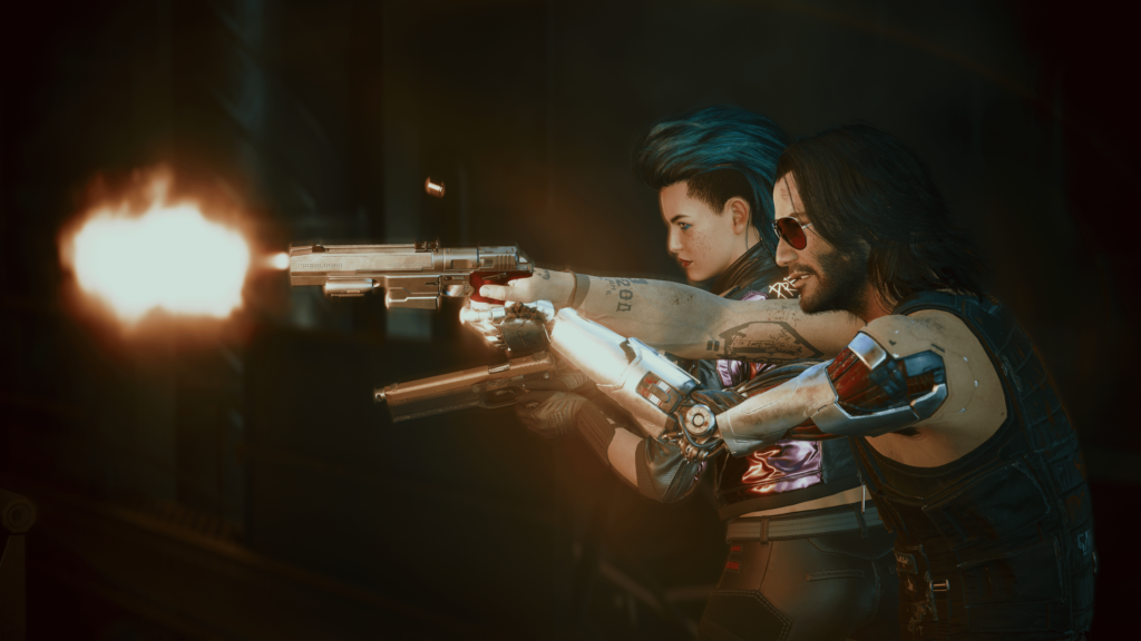 Love the photomode - One of my favorite shots of Johnny and Rogue