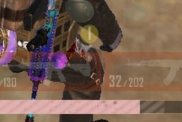 What is this red border around guns mean in metro royale ?