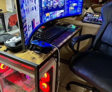 My little gaming pc setup!