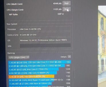 I5 4670k 4.5ghz