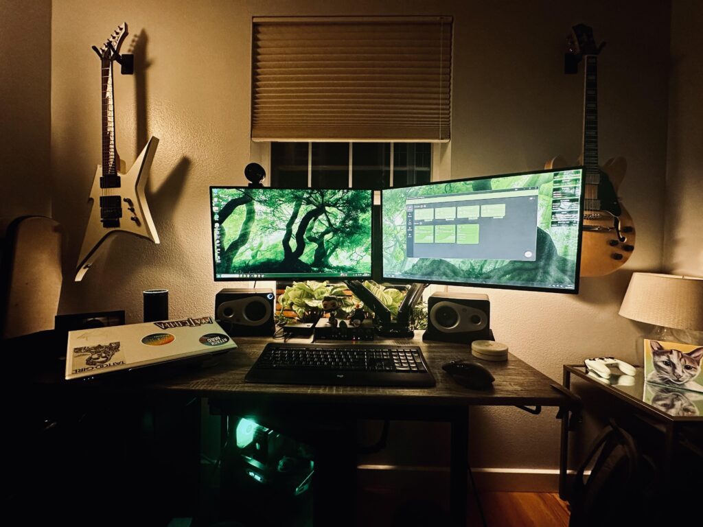 Average work/play setup (revised)