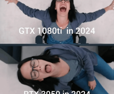 RTX 3050 vs 1080Ti in 2024? The OG still holds up.
