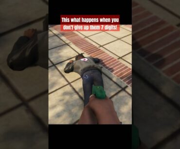 She should've just gave me her number #gta #funny