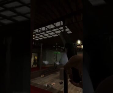 GOIN INTO THE RIVER!! #fistfuloffrags #fpsgames #fps #funnyshorts #jerma #streamer #youtuber #shorts