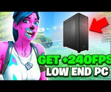 BEST PC FOR 240+ FPS IN FPS GAMES
